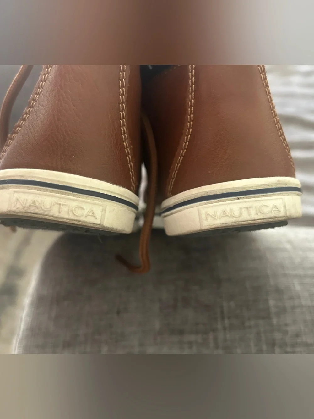 Nautica toddler zip up boots